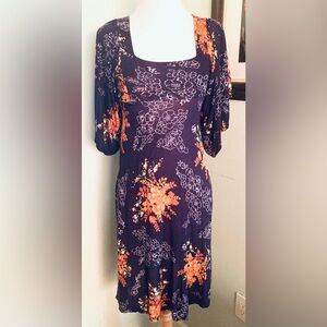 Anthropologie Maeve Boho floral Dress XS